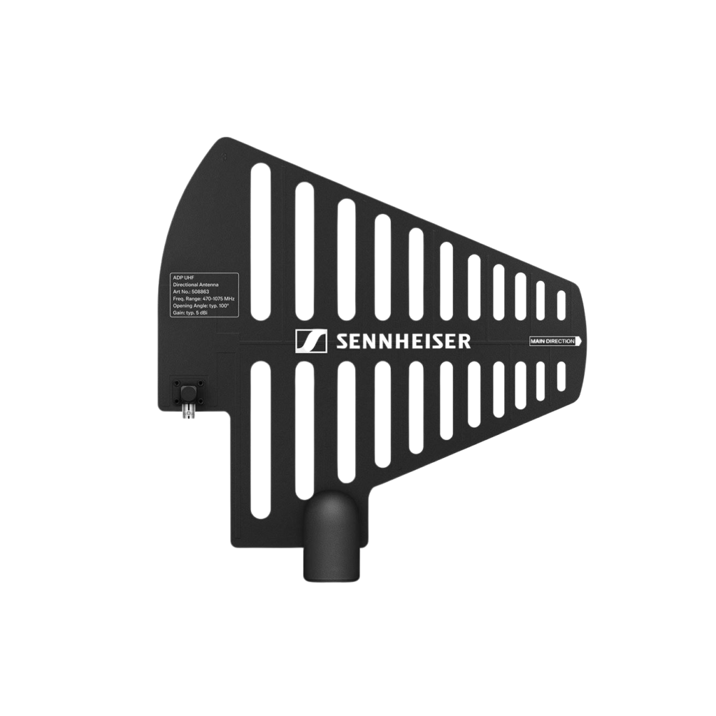 We provide Sennheiser active antennas